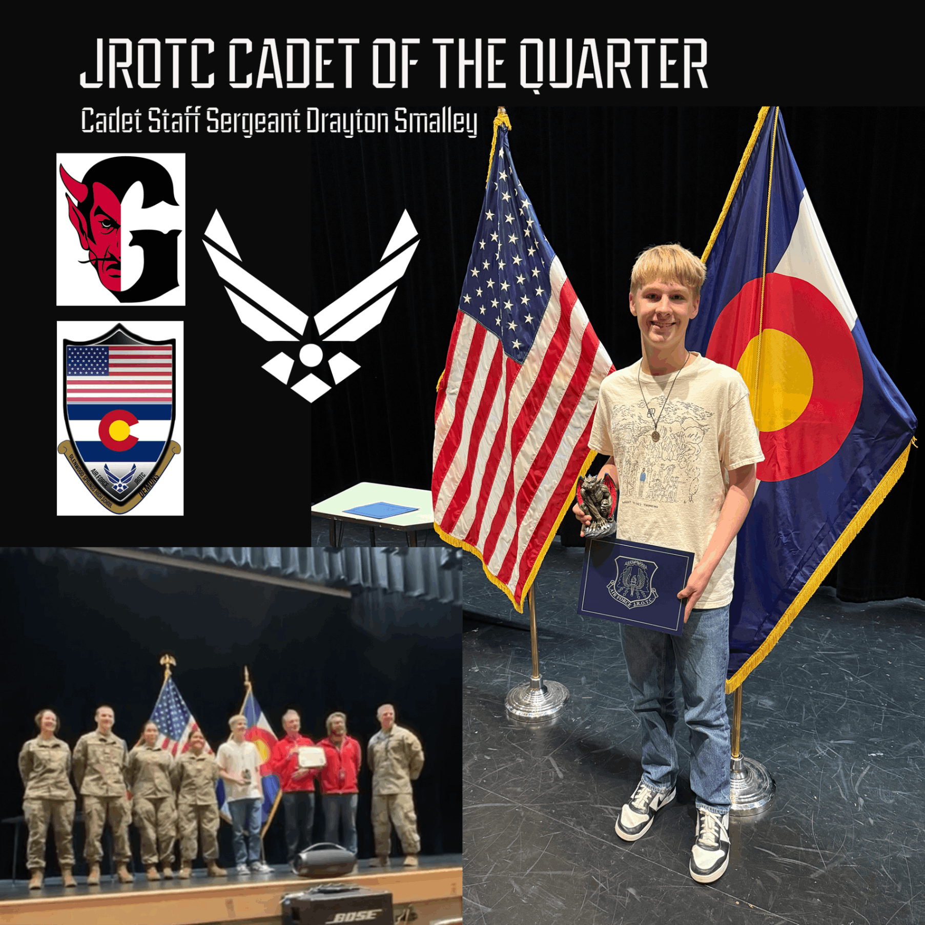 cadet of the quarter